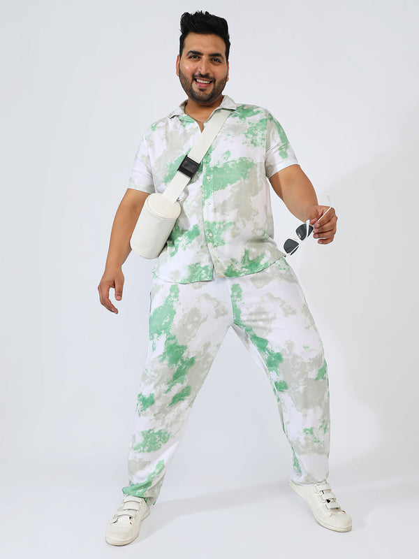 Tie-Dye Co-Ord Set Instafab Plus - Shop authentic Indian Men's Fashion by Instafab Plus