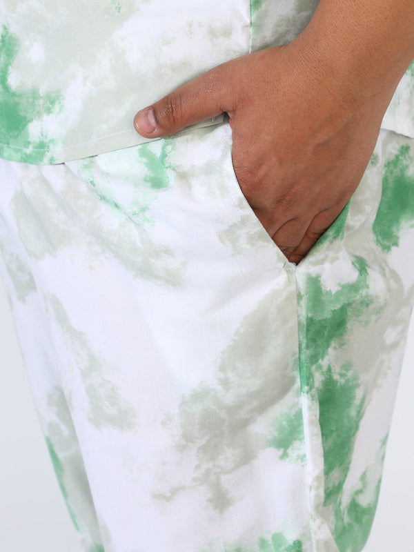 Tie-Dye Co-Ord Set Instafab Plus - Shop authentic Indian Men's Fashion by Instafab Plus