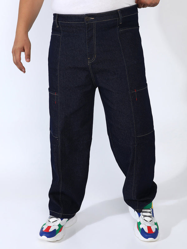 Baggy Cargo Denim Jeans Instafab Plus - Shop authentic Indian Men's Fashion by Instafab Plus