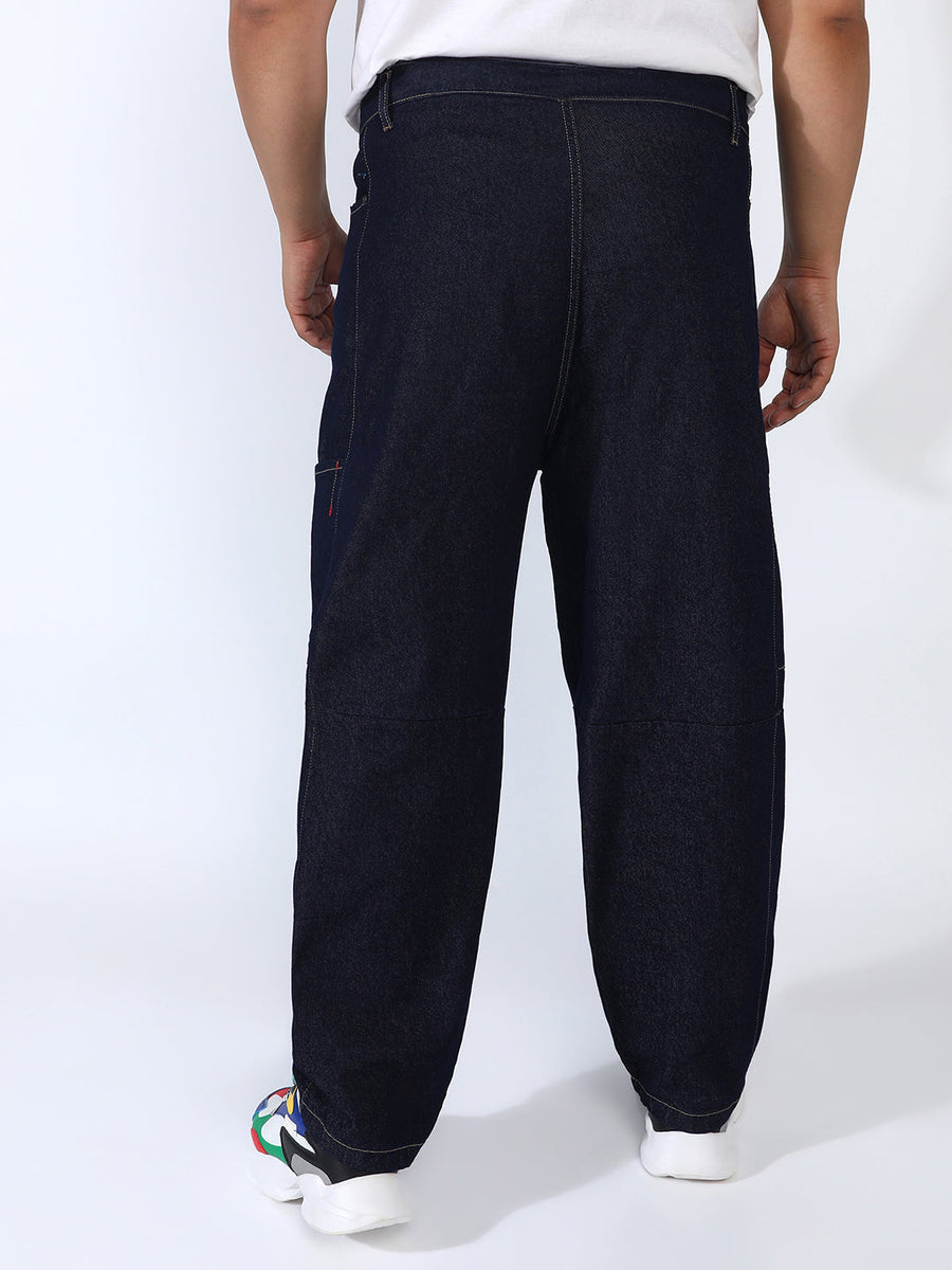 Baggy Cargo Denim Jeans Instafab Plus - Shop authentic Indian Men's Fashion by Instafab Plus