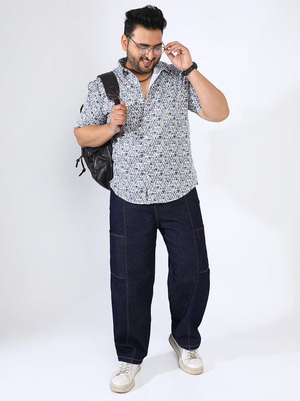 Geometric Shirt - Shop authentic Indian Men's Fashion by Instafab Plus