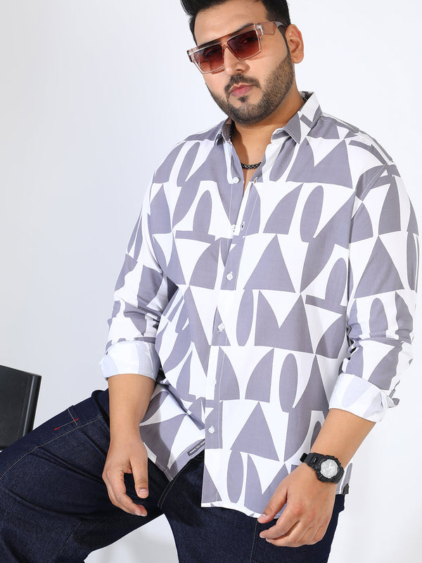Abstract Block Shirt Instafab Plus - Shop authentic Indian Men's Fashion by Instafab Plus