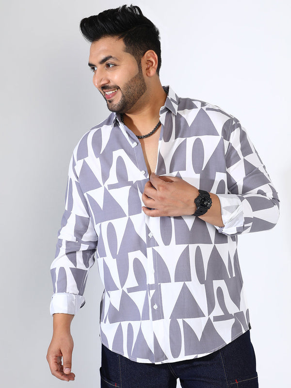 Abstract Block Shirt Instafab Plus - Shop authentic Indian Men's Fashion by Instafab Plus