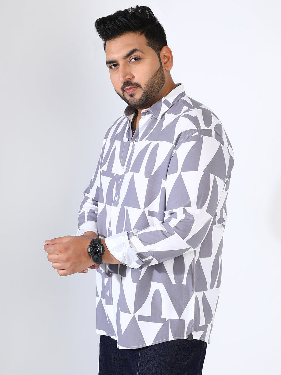 Abstract Block Shirt Instafab Plus - Shop authentic Indian Men's Fashion by Instafab Plus