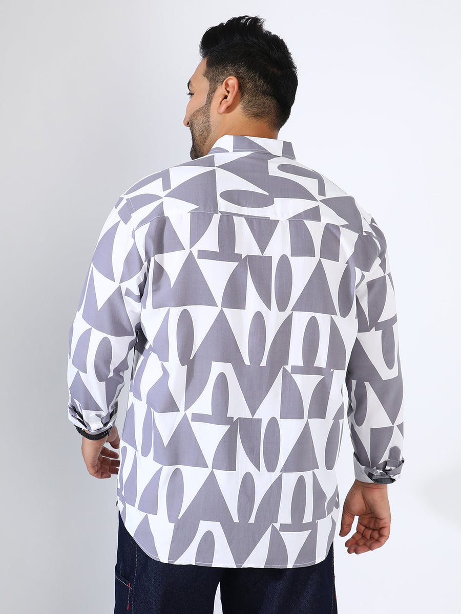 Abstract Block Shirt Instafab Plus - Shop authentic Indian Men's Fashion by Instafab Plus