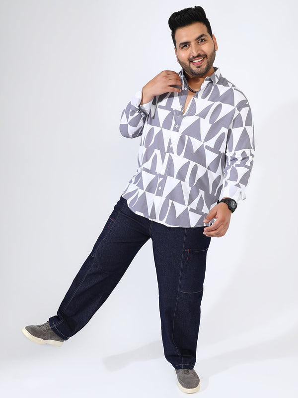 Abstract Block Shirt Instafab Plus - Shop authentic Indian Men's Fashion by Instafab Plus