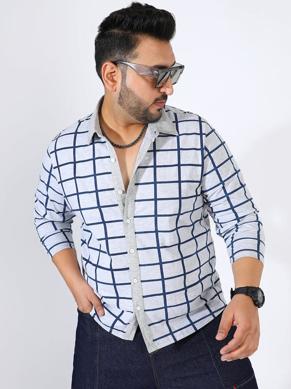 Men's Graph Check Shirt - Shop authentic Indian Men's Fashion by Instafab Plus