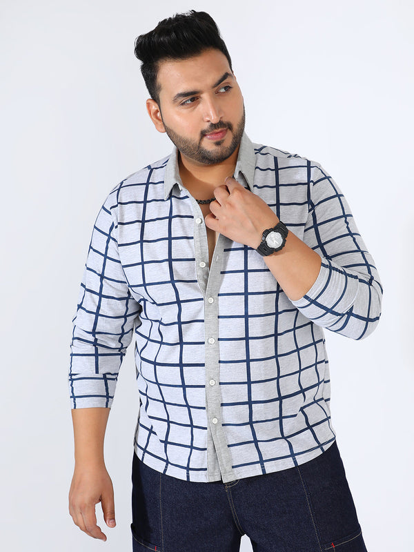 Men's Graph Check Shirt - Shop authentic Indian Men's Fashion by Instafab Plus