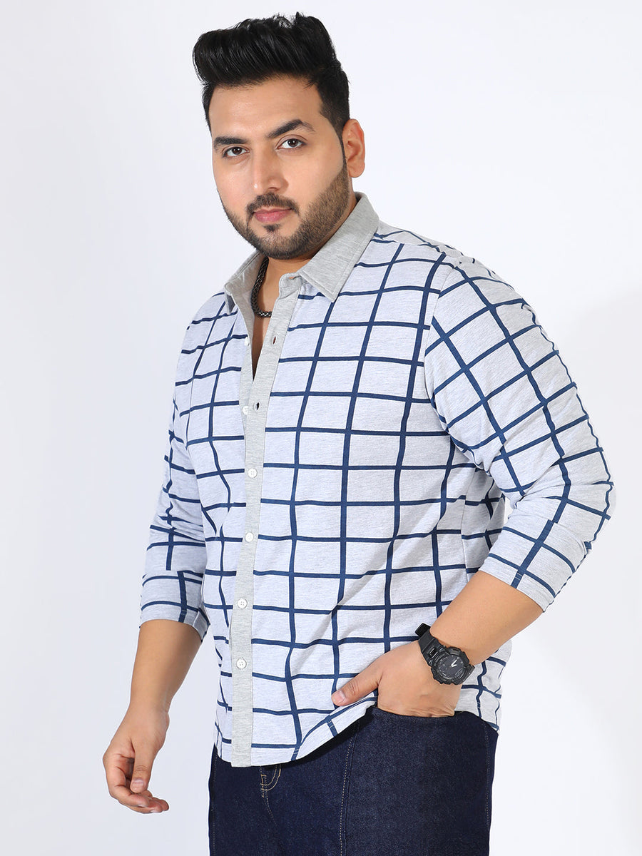 Men's Graph Check Shirt - Shop authentic Indian Men's Fashion by Instafab Plus
