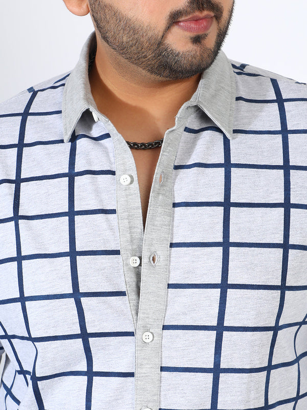 Men's Graph Check Shirt - Shop authentic Indian Men's Fashion by Instafab Plus
