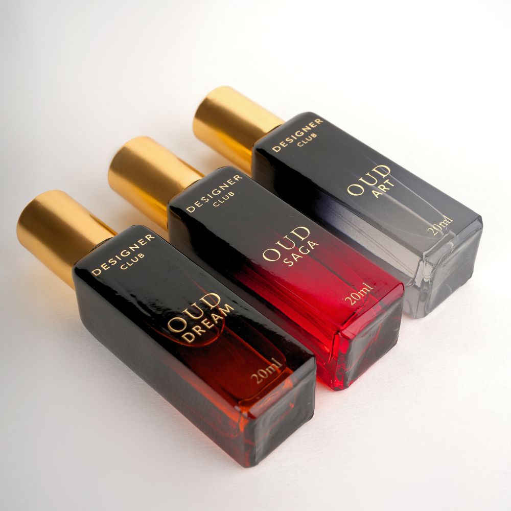 Designer Club OUD Collection Gift Set (Pack of 3x20ml) - UNISEX - Shop authentic Indian Beauty by Perfume Lounge