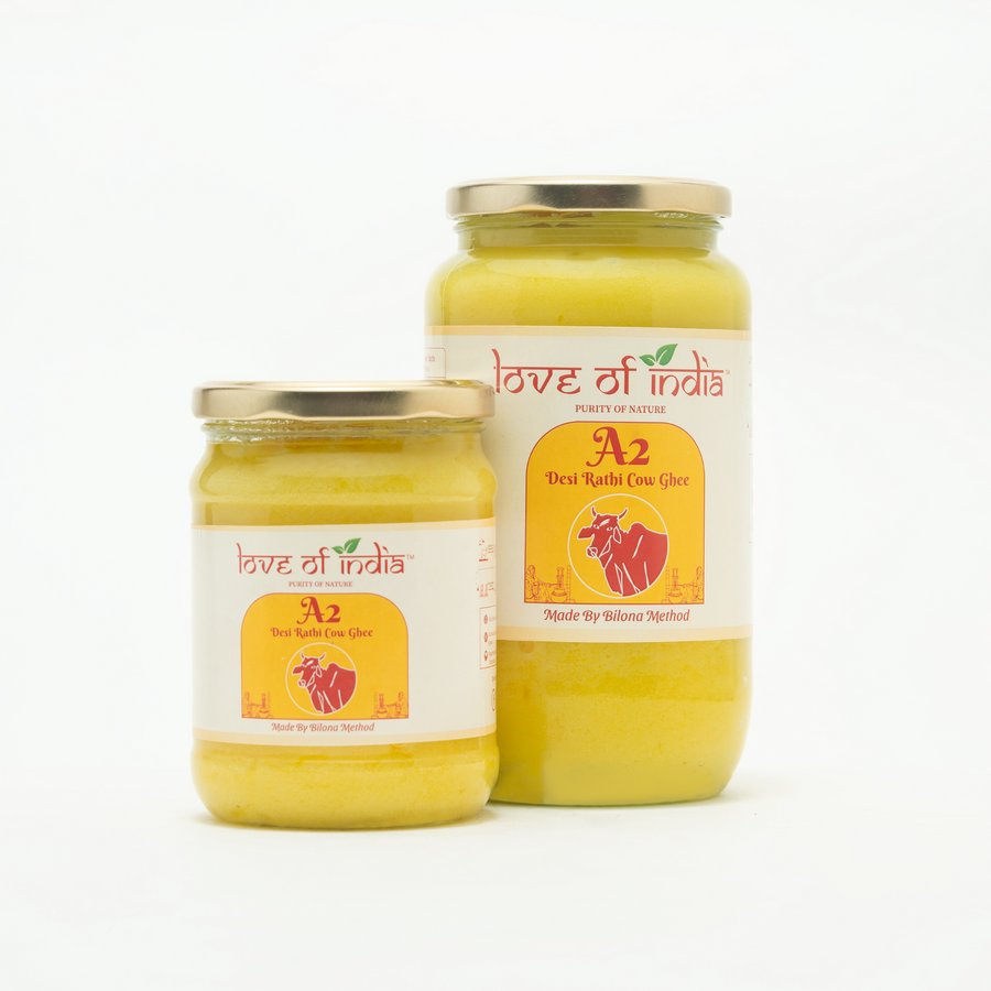 A2 Desi Vedic Rathi Cow Ghee | Bilona Ghee - Shop authentic Indian Food by Love of India