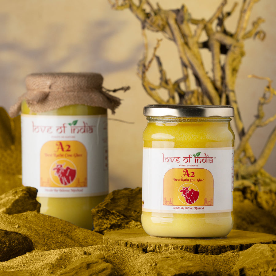 A2 Desi Vedic Rathi Cow Ghee | Bilona Ghee - Shop authentic Indian Food by Love of India