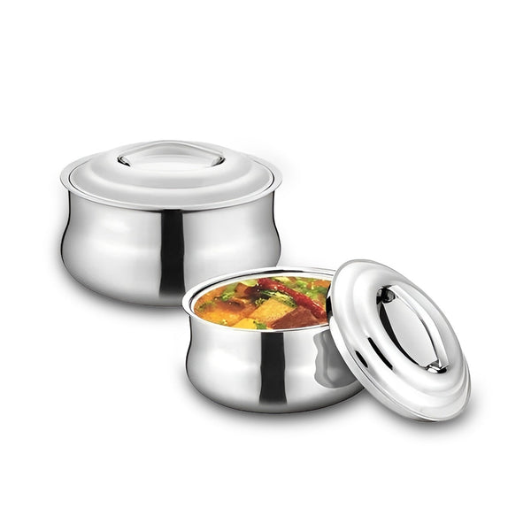 Stella Stainless Steel Casserole (hot pot) - Shop authentic Indian Kitchen by Home Privilez