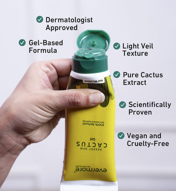 India’s First Mexico-Sourced Cactus-Infused Skin Tightening Gel - Shop authentic Indian Beauty by Evermore