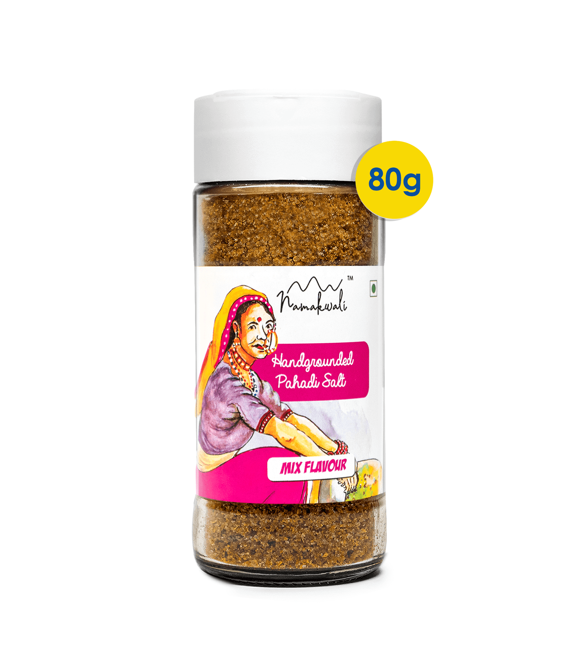 Authentic Mix Flavoured Salt, 80g - Shop authentic Indian Food by Namakwali