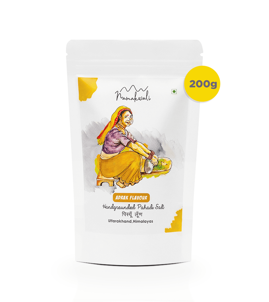 Ginger Flavoured Salt, 200g - Shop authentic Indian Food by Namakwali
