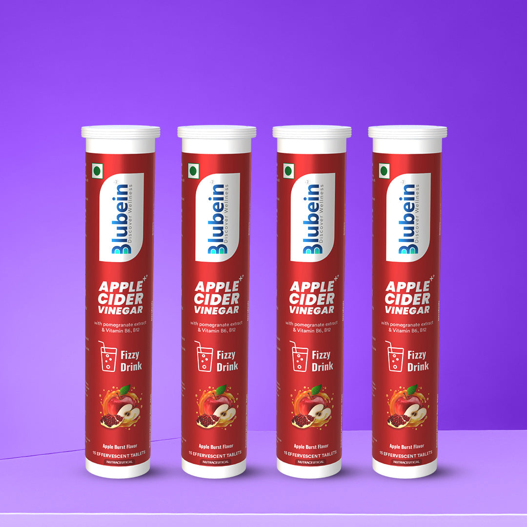 Apple Cider Vinegar for Weight Loss (Vitamin B6 & B12) - Shop authentic Indian Health and Wellness by Blubein