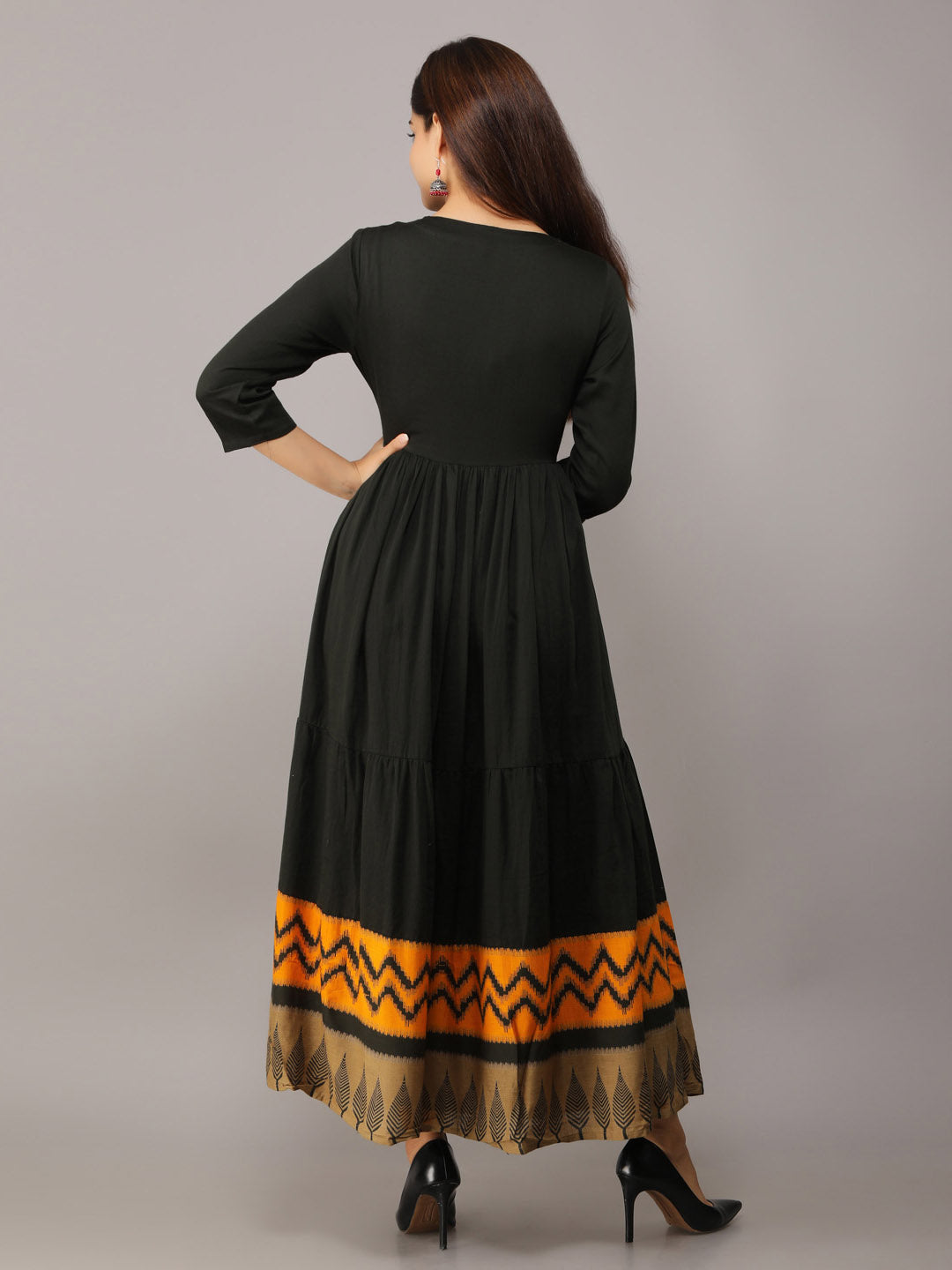 Rayon Anarkali Women's Kurta with Jacket - Shop authentic Indian Women's Fashion by Nehamta