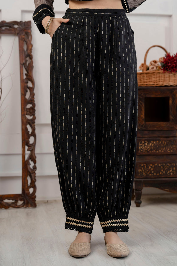 Women's Black Straight Kurta and Afghani Salwar Set - Shop authentic Indian Women's Fashion by Nehamta