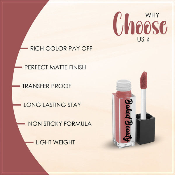 Liquid Matte Lipstick Nude Palette (Pack of 9) - Shop authentic Indian Beauty by Baked Beauty