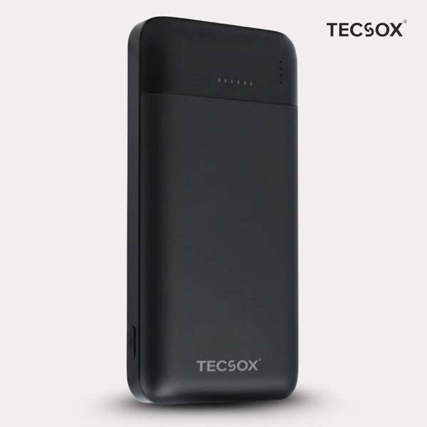 TecSox 10000 mAh Power Bank | 25W