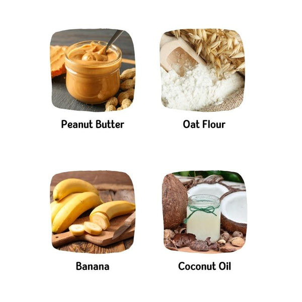 Peanut Butter Banana Nibblets - Shop authentic Indian Pet Supplies by Nuts over Mutts