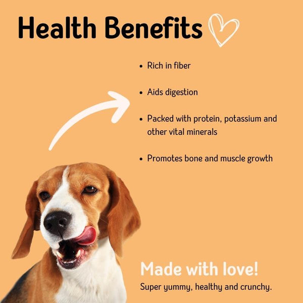 Peanut Butter Banana Nibblets - Shop authentic Indian Pet Supplies by Nuts over Mutts