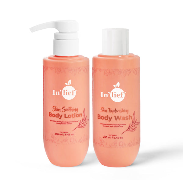 In'Lief  Body Lotion & Body Wash Combo Pack - Shop authentic Indian Beauty by Inlief