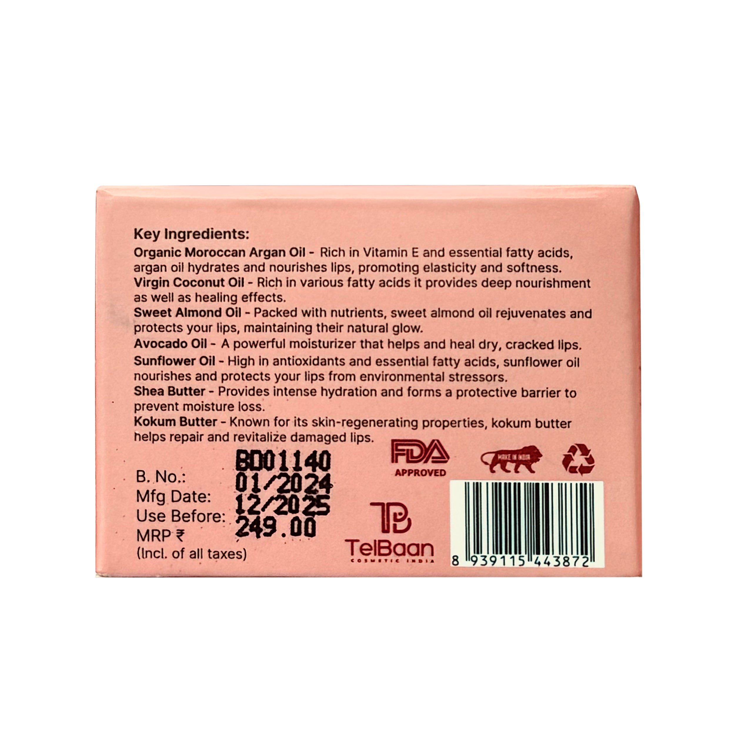 In'Lief's  Lip Balm (15gm) - Shop authentic Indian Beauty by Inlief