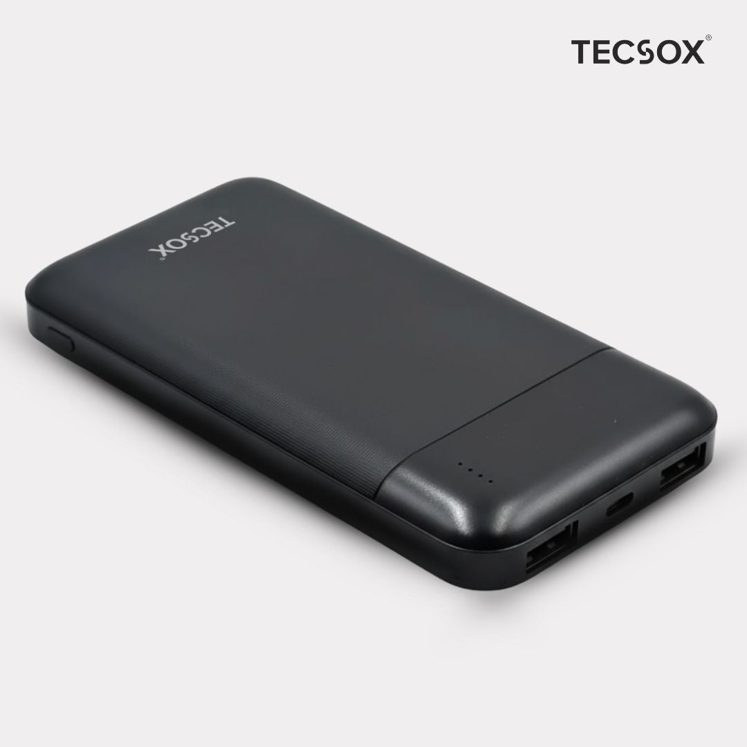 TecSox 10000 mAh Power Bank | 25W