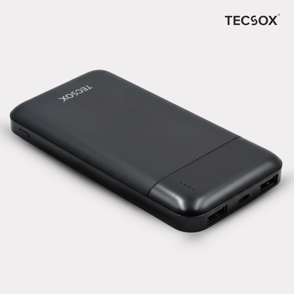 TecSox 10000 mAh Power Bank | 25W
