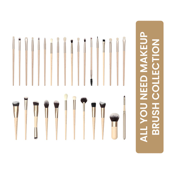 All You Need Makeup Brush Collection - Shop authentic Indian Beauty by Milagro Beauty