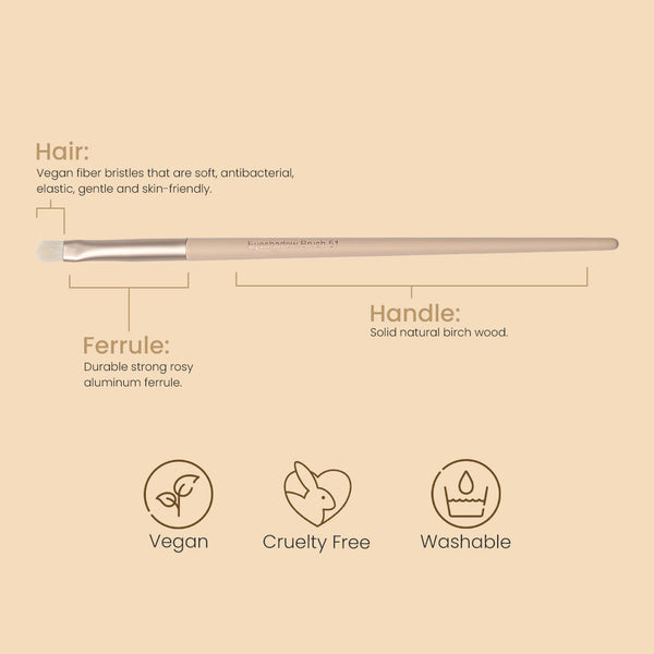 Eyeshadow Brush 51 - Shop authentic Indian Beauty by Milagro Beauty