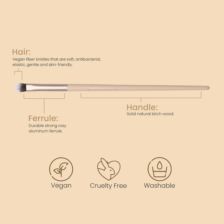 Eyeshadow Brush 52 - Shop authentic Indian Beauty by Milagro Beauty