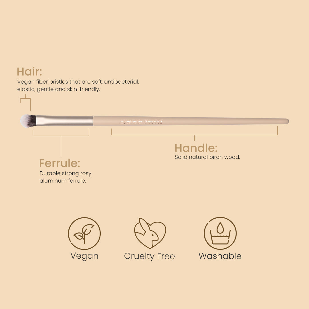 Eyeshadow Brush 52 - Shop authentic Indian Beauty by Milagro Beauty