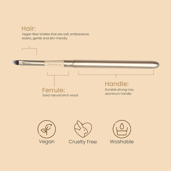 Lip Brush 12 - Shop authentic Indian Beauty by Milagro Beauty