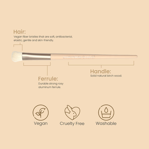 Small Powder Brush 07 - Shop authentic Indian Beauty by Milagro Beauty