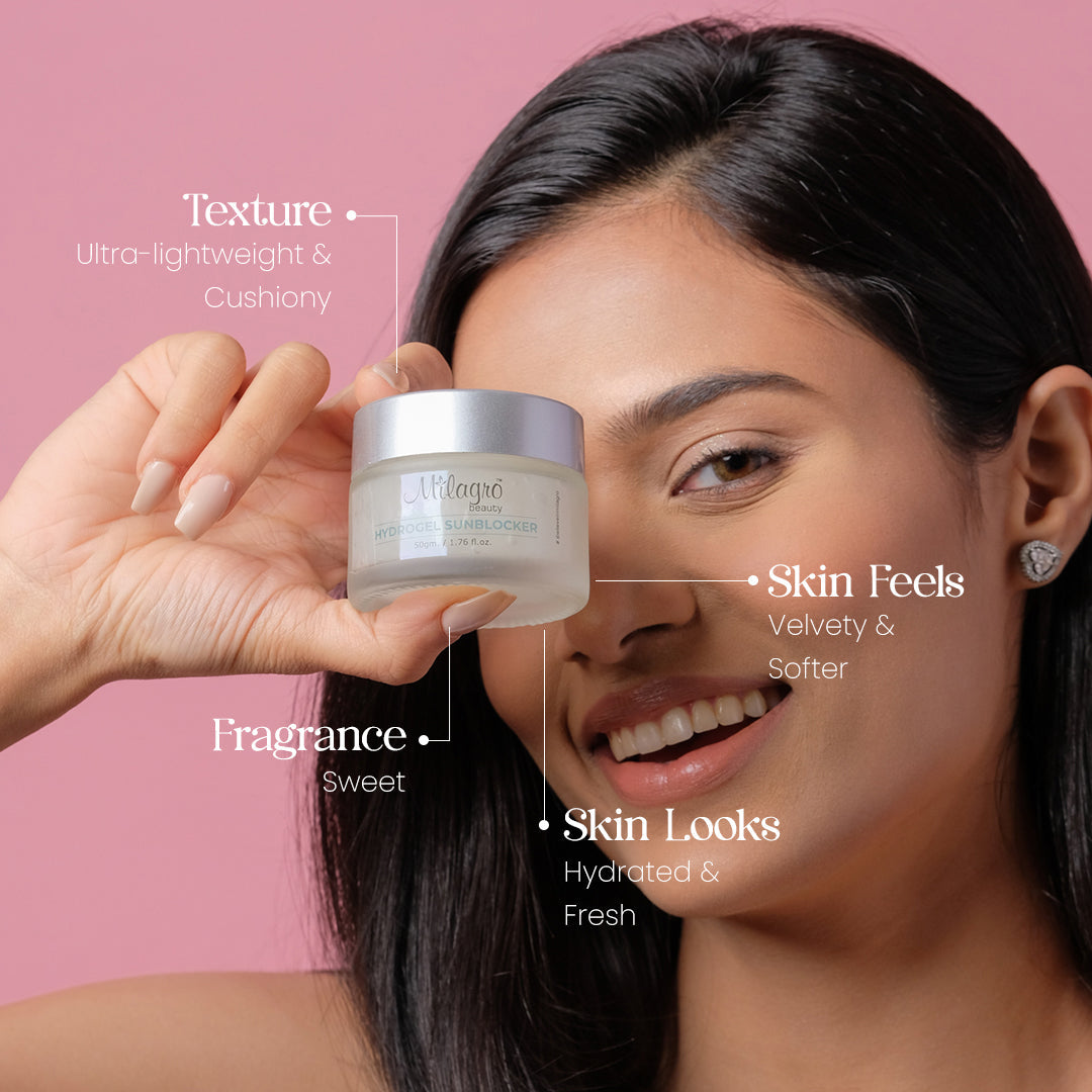 Milagro - Hydrogel Sunblocker - Shop authentic Indian Beauty by Milagro Beauty