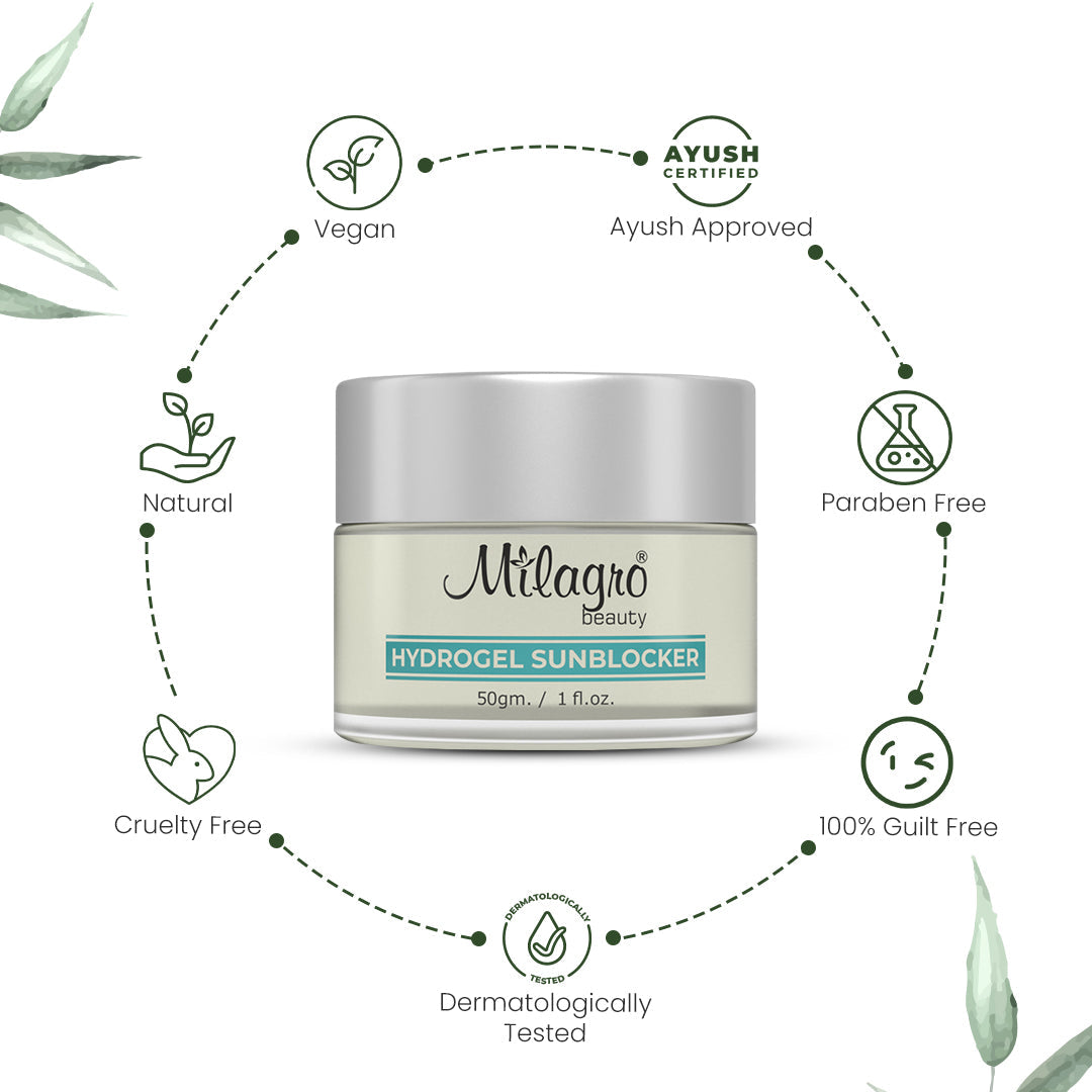 Milagro - Hydrogel Sunblocker - Shop authentic Indian Beauty by Milagro Beauty