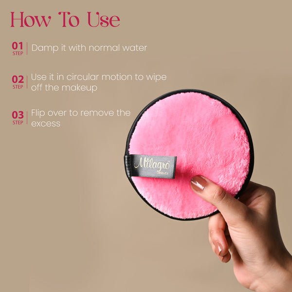 Makeup Remover Pad Pro (Single Pack) - Shop authentic Indian Beauty by Milagro Beauty