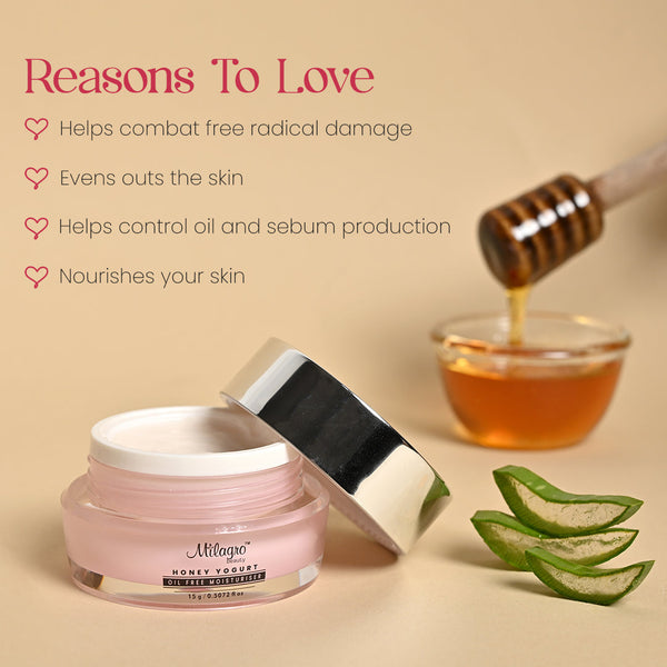 Milagro Beauty Honey Yogurt Moisturizer - Shop authentic Indian Beauty by Milagro Beauty