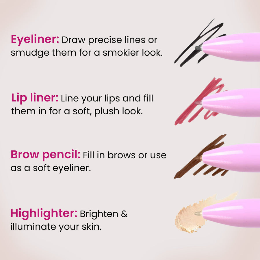 On The Go 4 in 1 Makeup Pen - Shop authentic Indian Beauty by Milagro Beauty