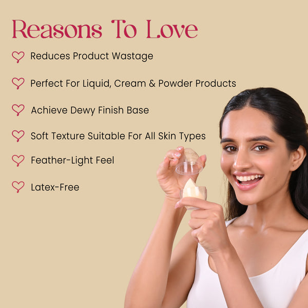 Cotton Sponge - Shop authentic Indian Beauty by Milagro Beauty