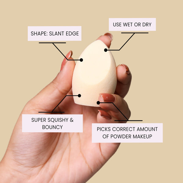 Cotton Sponge - Shop authentic Indian Beauty by Milagro Beauty