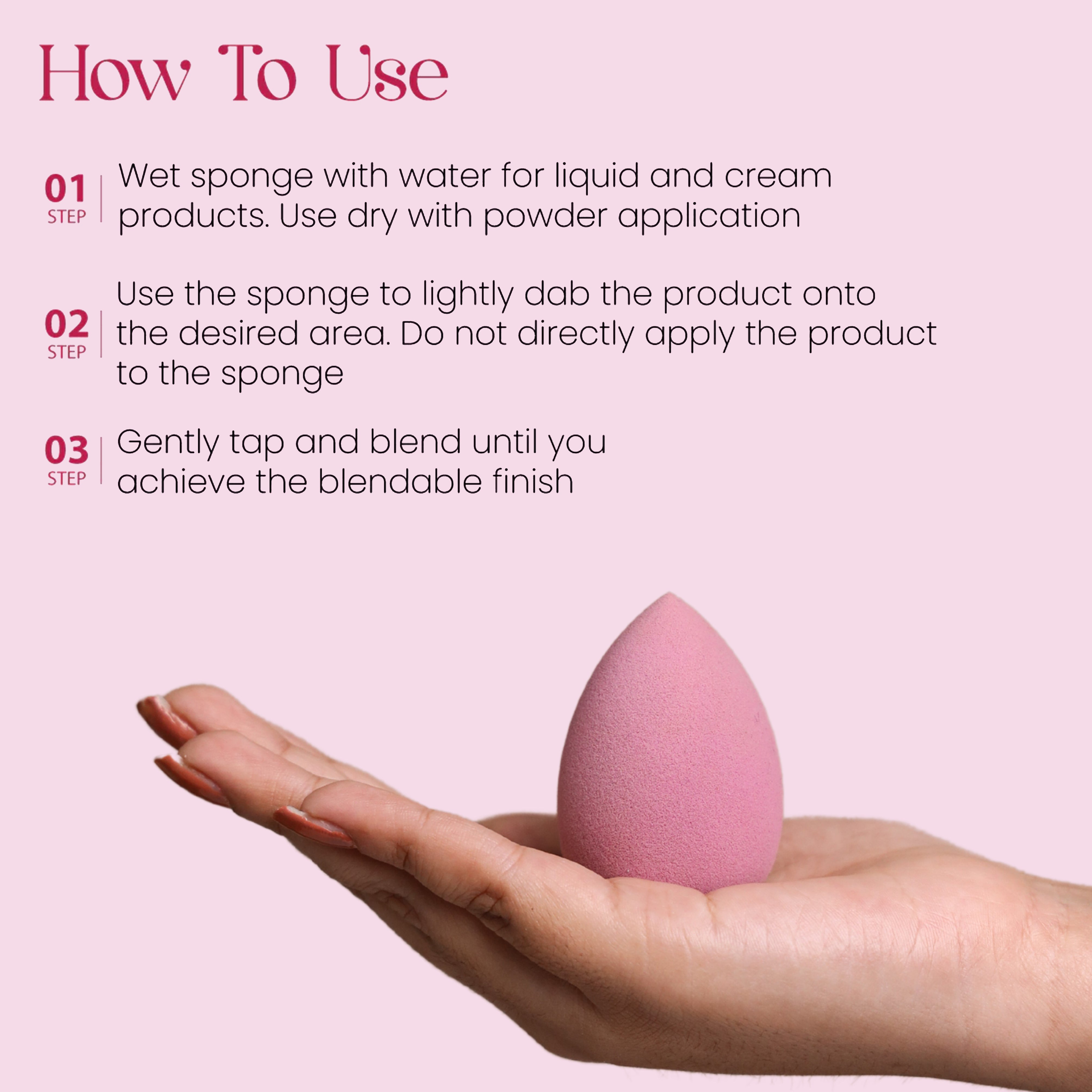 Satin Sponge - Shop authentic Indian Beauty by Milagro Beauty