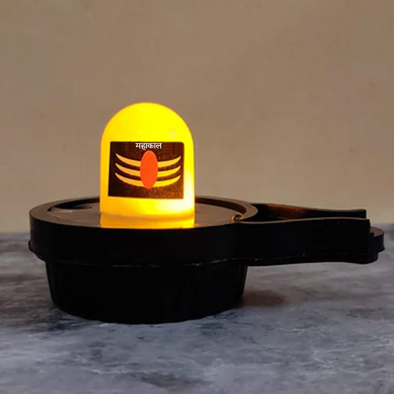 Buy Shiva: Water-Activated Glowing Lord Shiva Shivling LED Idol (Set of ...