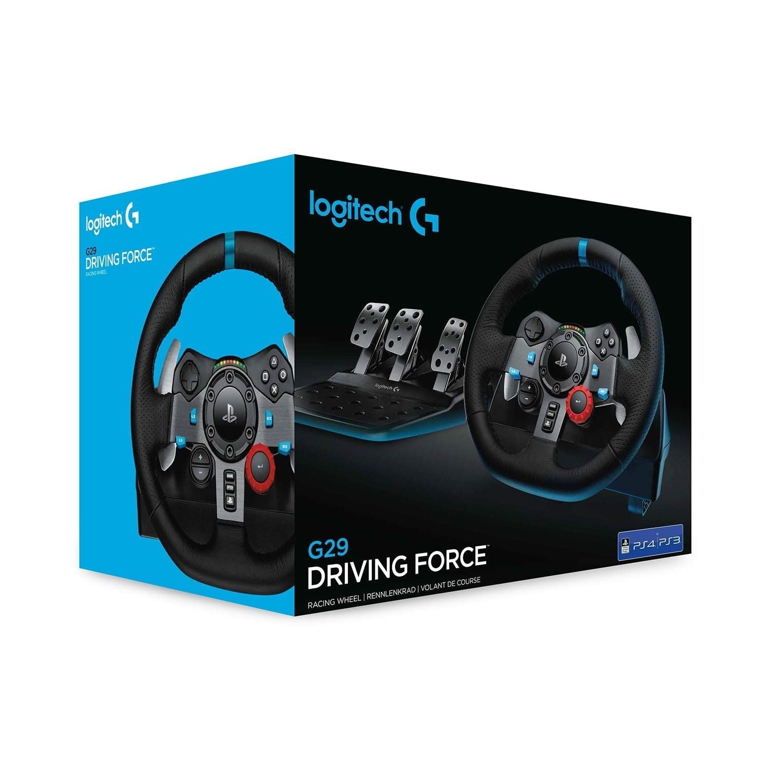 Buy Logitech G29 Driving Force Racing Wheel and Floor Pedals, Real