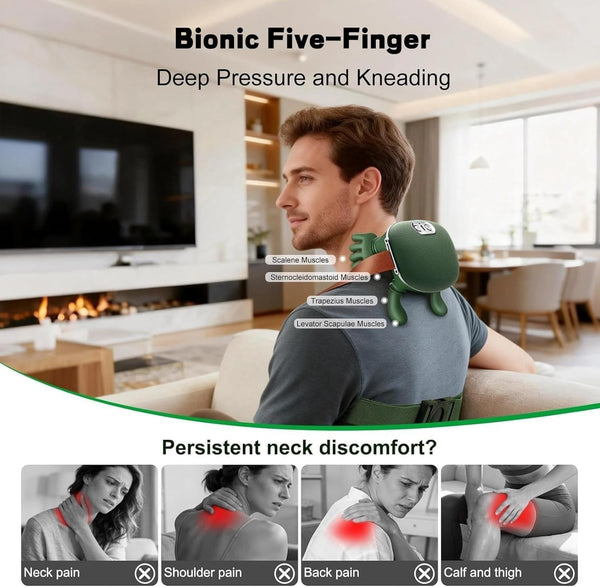 Deep Tissue Back and Neck Heat Massager
