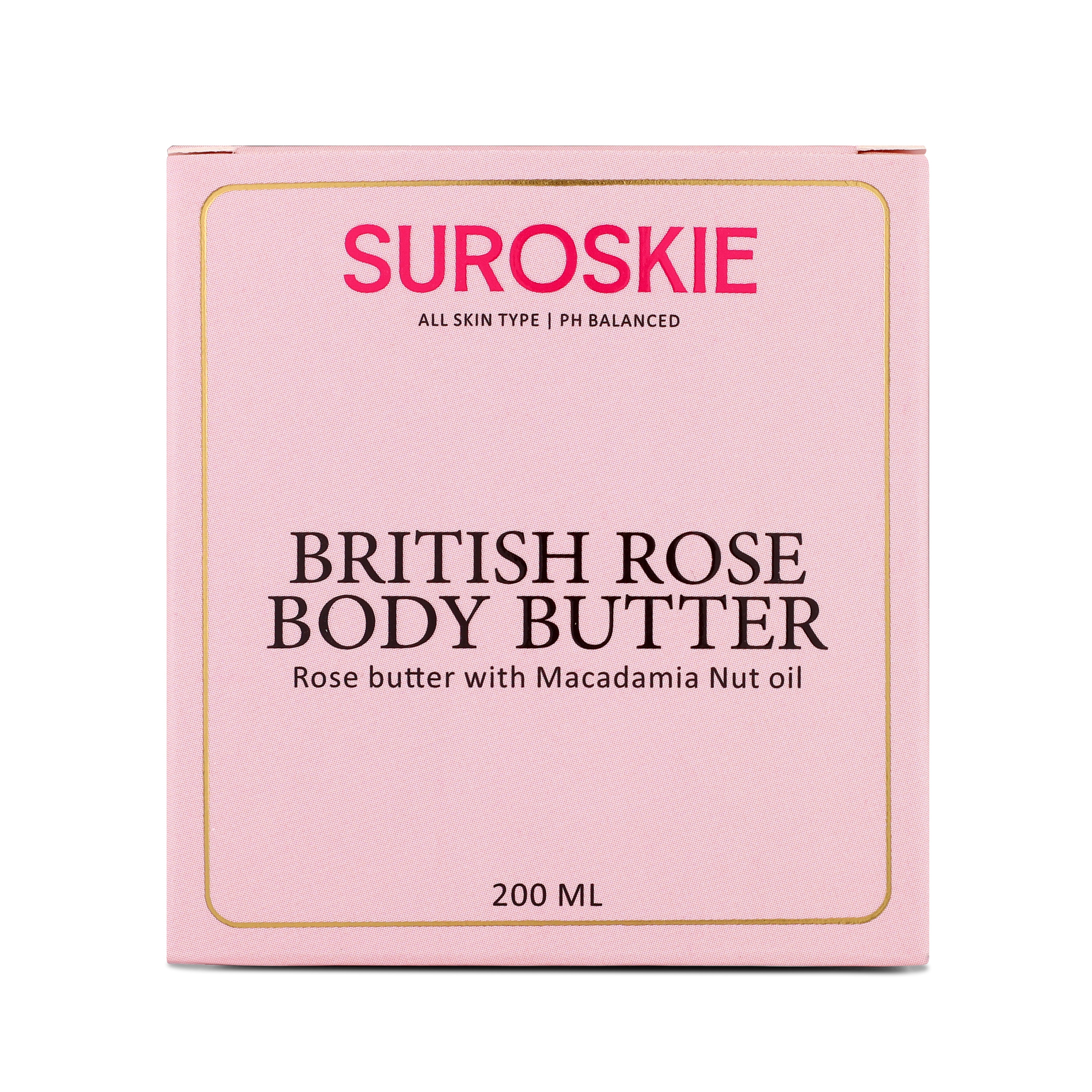 Buy British Rose Body Butter & Get Body Lotion And Moisturizer Free